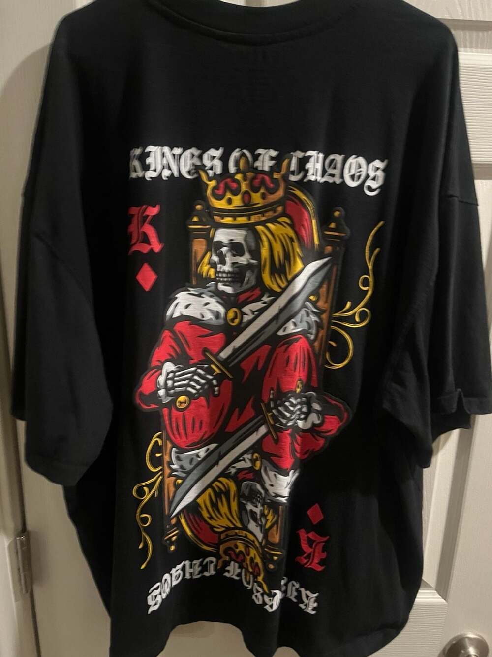 GSTR Kings of Chaos Graphic T-Shirt Black 4X-Large